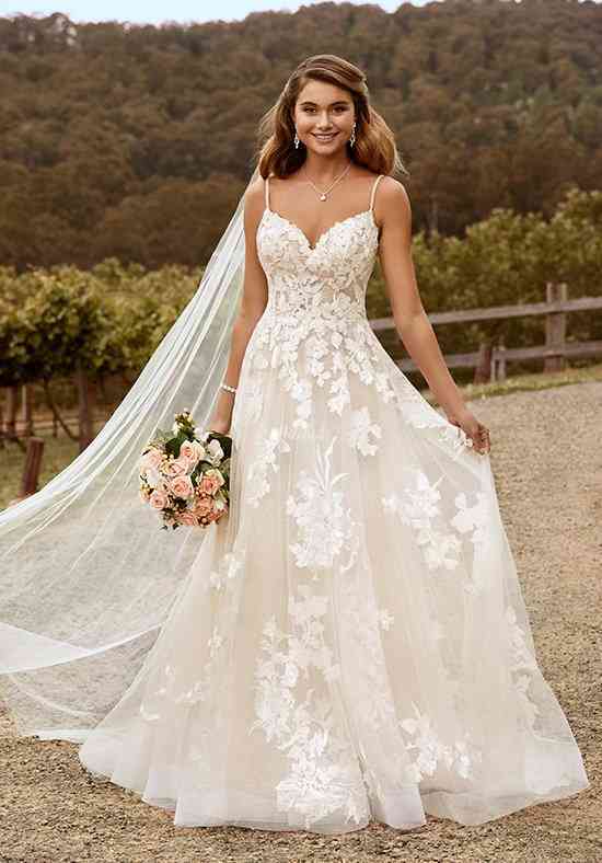 white wedding dress