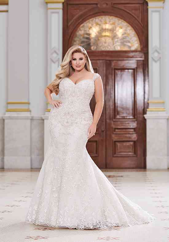 Martin thornburg plus size wedding outlet dresses