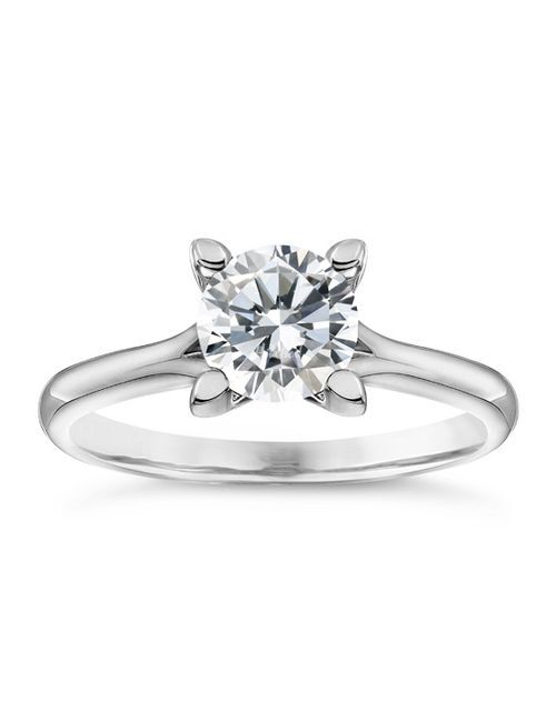 Platinum 1ct Diamond Solitaire Ring, Ernest Jones