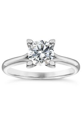 Platinum 1ct Diamond Solitaire Ring, Ernest Jones