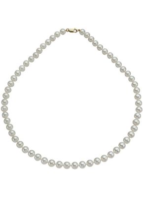 9ct Yellow Gold Cultured Freshwater Pearl Strand Necklace, Ernest Jones