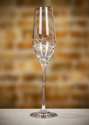 Dartington Swarovski Champagne Flute, Farrar & Tanner