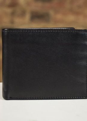Farrar & Tanner Deluxe Nappa Leather Fold Out Wallet - Black, Farrar & Tanner