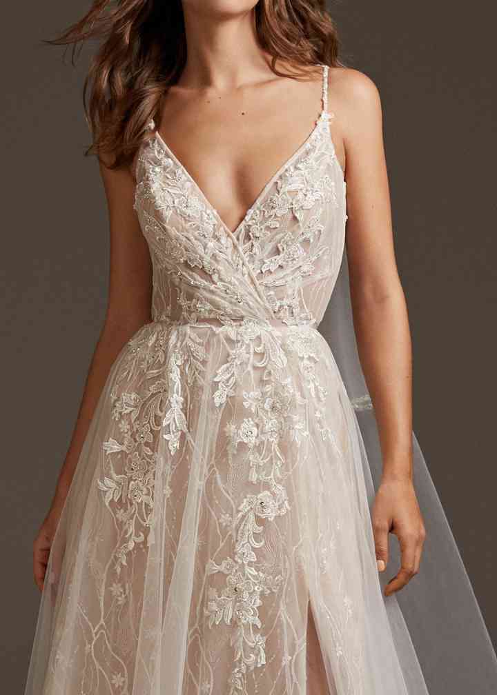 Altering from wrap front to scoop neckline 1