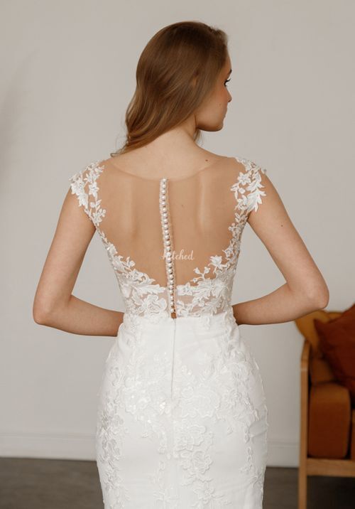 In Lace Wedding Dress Airis Wedding Dress From Olivia Bottega