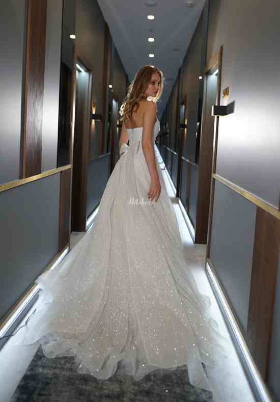 Sparkle Sleeveless Wedding Dress Kerstin Wedding Dress from Olivia Bottega  