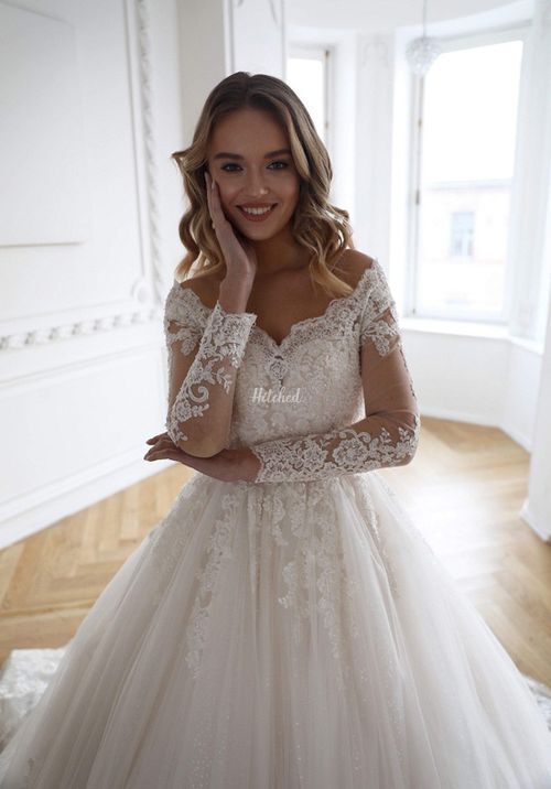 Lace Wedding Dress Elizabett Deco Wedding Dress from Olivia Bottega ...