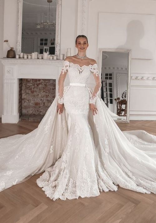 Lace Shimmery Wedding Dress Ornella 2 in 1, Olivia Bottega