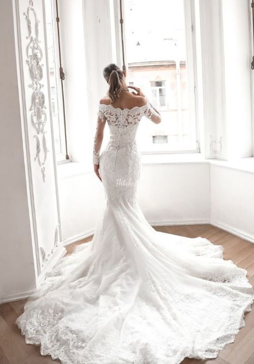 Lace Shimmery Wedding Dress Ornella 2 in 1, Olivia Bottega