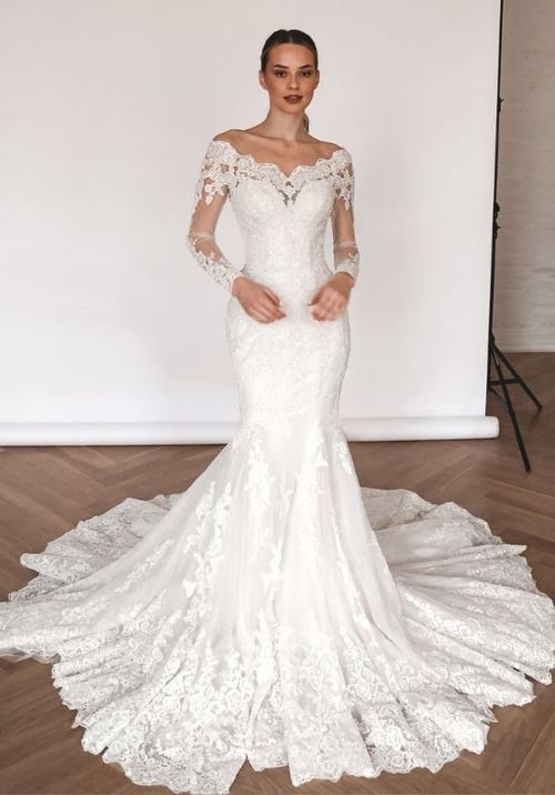 Lace Shimmery Wedding Dress Ornella 2 in 1, Olivia Bottega