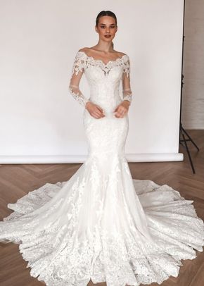 Lace Shimmery Wedding Dress Ornella 2 in 1, Olivia Bottega