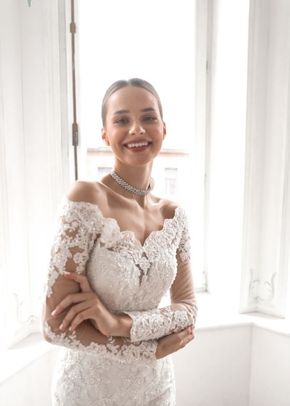 Lace Shimmery Wedding Dress Ornella 2 in 1, Olivia Bottega