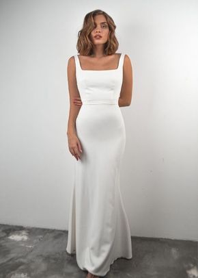 Crepe Wedding Dress Jessica, Olivia Bottega