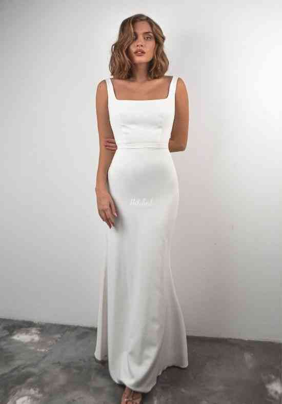 Crepe Wedding Dress Jessica Wedding Dress from Olivia Bottega hitched . uk