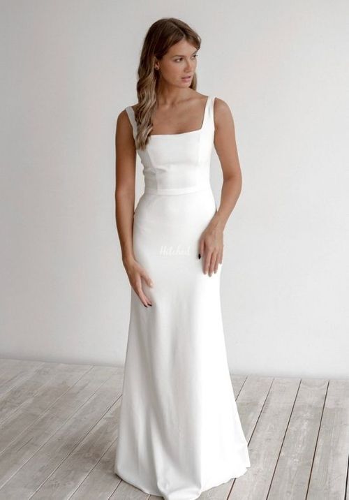 Crepe Wedding Dress Jessica, Olivia Bottega