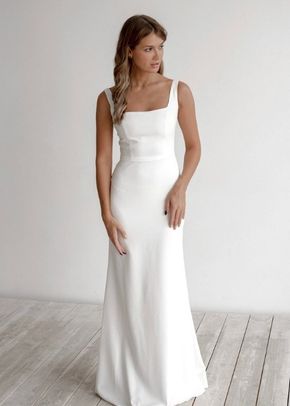 Crepe Wedding Dress Jessica, Olivia Bottega