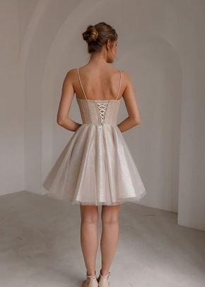 Shiny Short Wedding & Evening Dress Rakel, Olivia Bottega