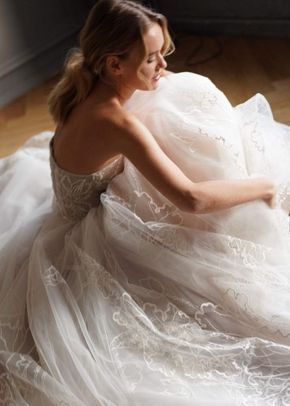 Floral Lace Wedding Dress Blum, Olivia Bottega