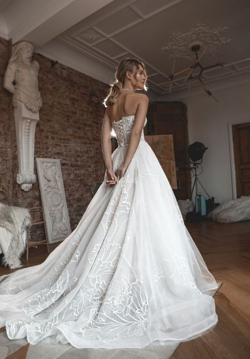 Floral Lace Wedding Dress Blum, Olivia Bottega