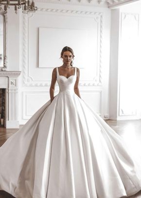 Classic Mikado Ball Gown Priscilla, Olivia Bottega