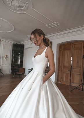 Classic Mikado Ball Gown Priscilla, Olivia Bottega