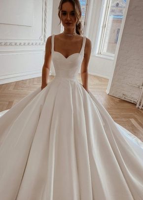 Classic Mikado Ball Gown Priscilla, Olivia Bottega