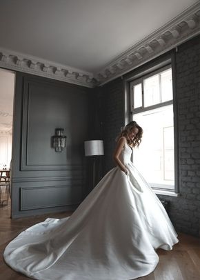 Classic Mikado Ball Gown Priscilla, Olivia Bottega