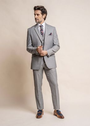 Reegan Grey Three Piece Suit, House of Cavani