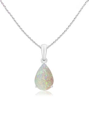 Pear-Shaped Opal Solitaire Pendant, Angara