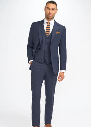 Malibu Navy Three Piece Suit, House of Cavani