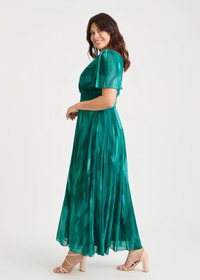 Isabelle Sea Green Float Sleeve Maxi Dress, Scarlett & Jo