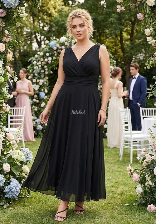 Nancy Marilyn Maxi Dress in Black Mesh, Scarlett & Jo