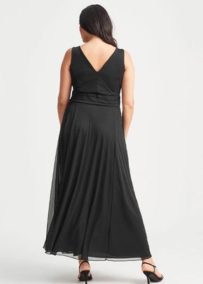 Nancy Marilyn Maxi Dress in Black Mesh, Scarlett & Jo