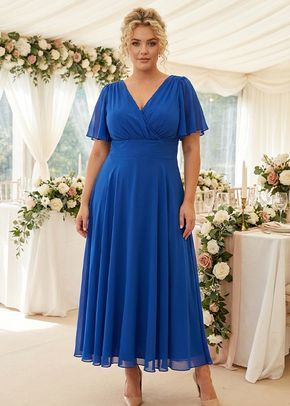 Isabelle Blue Float Sleeve Maxi Dress, Scarlett & Jo