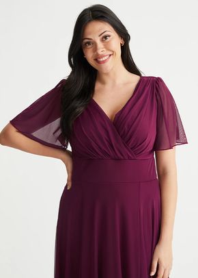 Isabelle Magenta Float Sleeve Maxi Dress, Scarlett & Jo