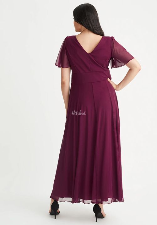 Isabelle Magenta Float Sleeve Maxi Dress, Scarlett & Jo