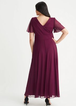 Isabelle Magenta Float Sleeve Maxi Dress, Scarlett & Jo