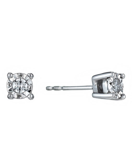 H samuel diamond stud shop earrings