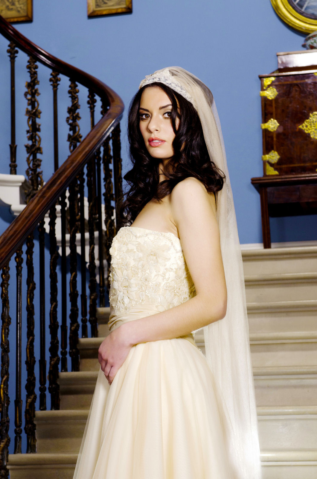 Somerton Side Headband Wedding Dress from Lily Houston 