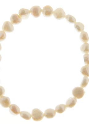 Snow baroque pearl bracelet , 871