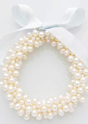 White Puff Bow Bracelet, 871