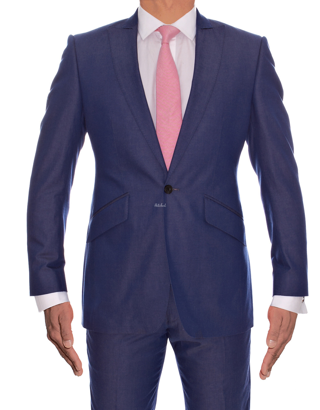 Light Weight Denim Mens Wedding Suit from Adam Waite - hitched.co.uk