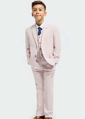 Tropez Mauve Boys Three Piece Suit, Cavani