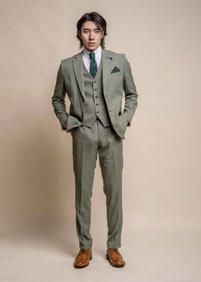 Miami Sage Three Piece Suit, 1333