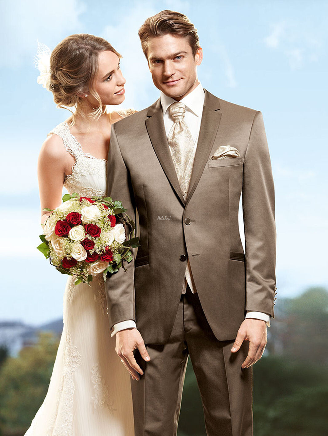 After Six Mens Wedding Suit from K.M. Lowry 