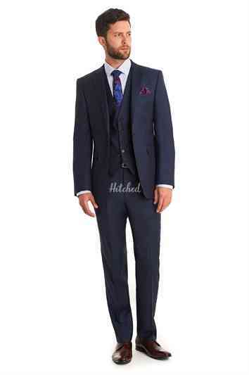 LANIFICIO F.LLI CERRUTI DAL 1881 TAILORED FIT INDIGO MIX AND MATCH