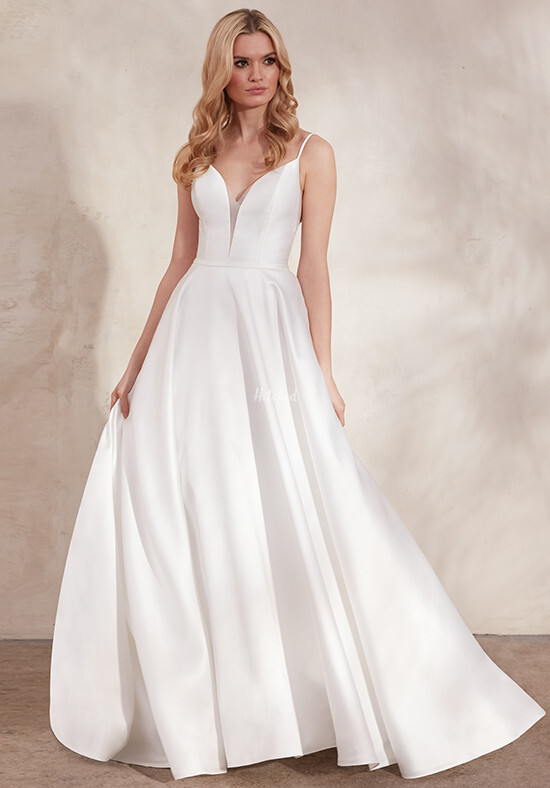 Halo wedding clearance dress