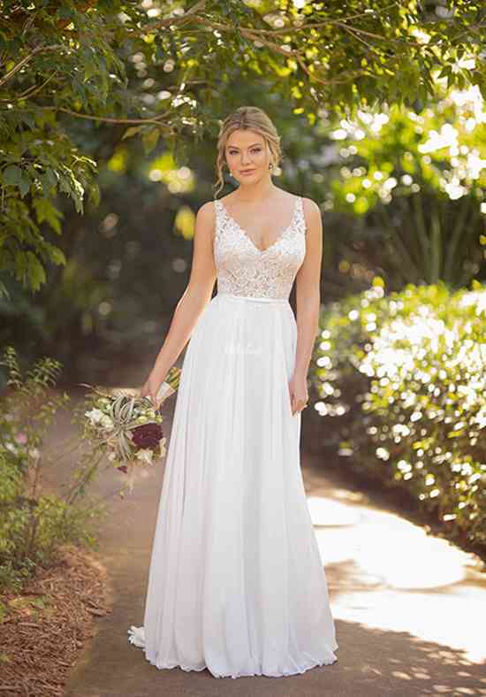 Chiffon Wedding Dresses ☀ Bridal Gowns ...