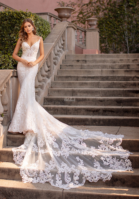 Val Stefani GALA Wedding Dress from Moonlight Bridal hitched