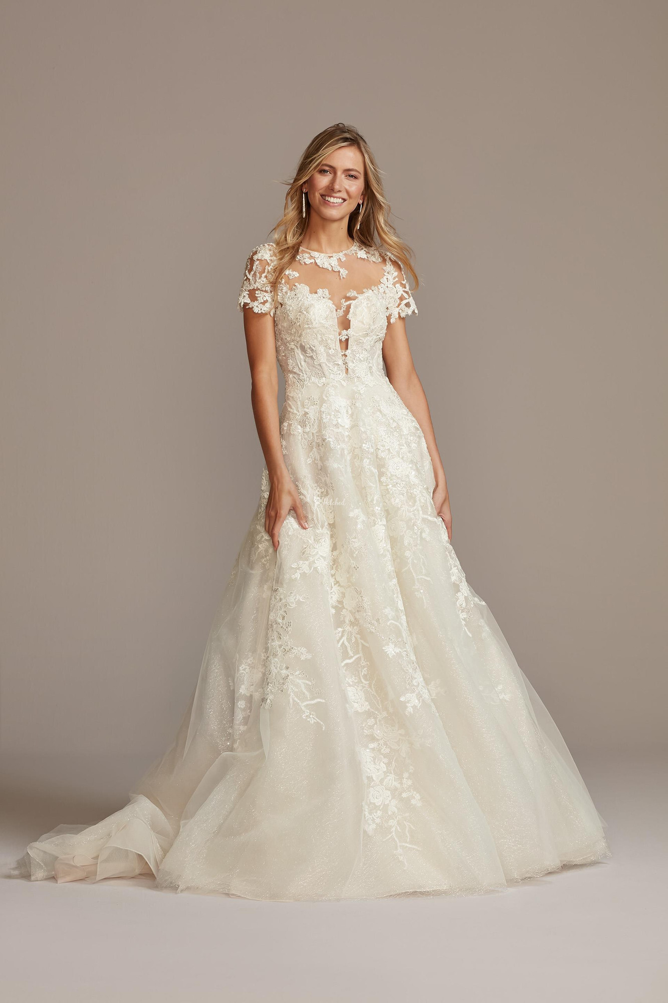 CWG833 Wedding Dress From Oleg Cassini At David s Bridal Hitched co uk